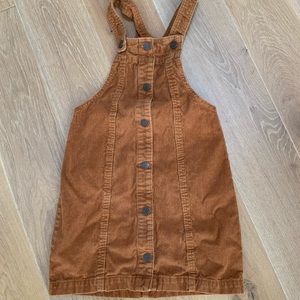 Girls GAP corduroy skirt jumper.